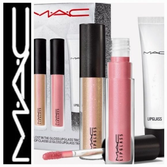 Mac Cosmetics Lost In The Gloss Lipglass Trio - Picture 1 of 9